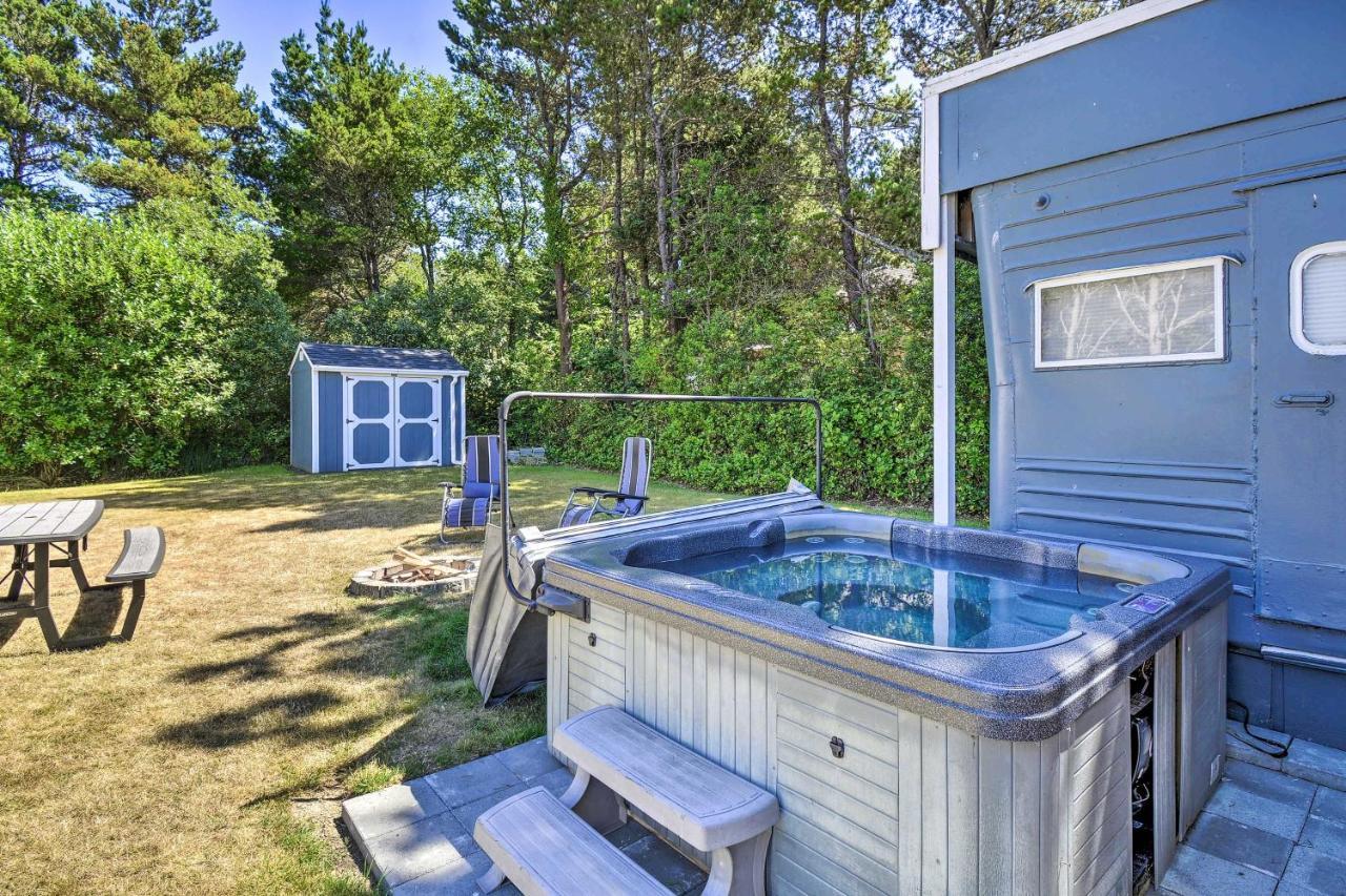 Coastal Pnw Gem With Hot Tub - Walk To Beach! Grayland Экстерьер фото